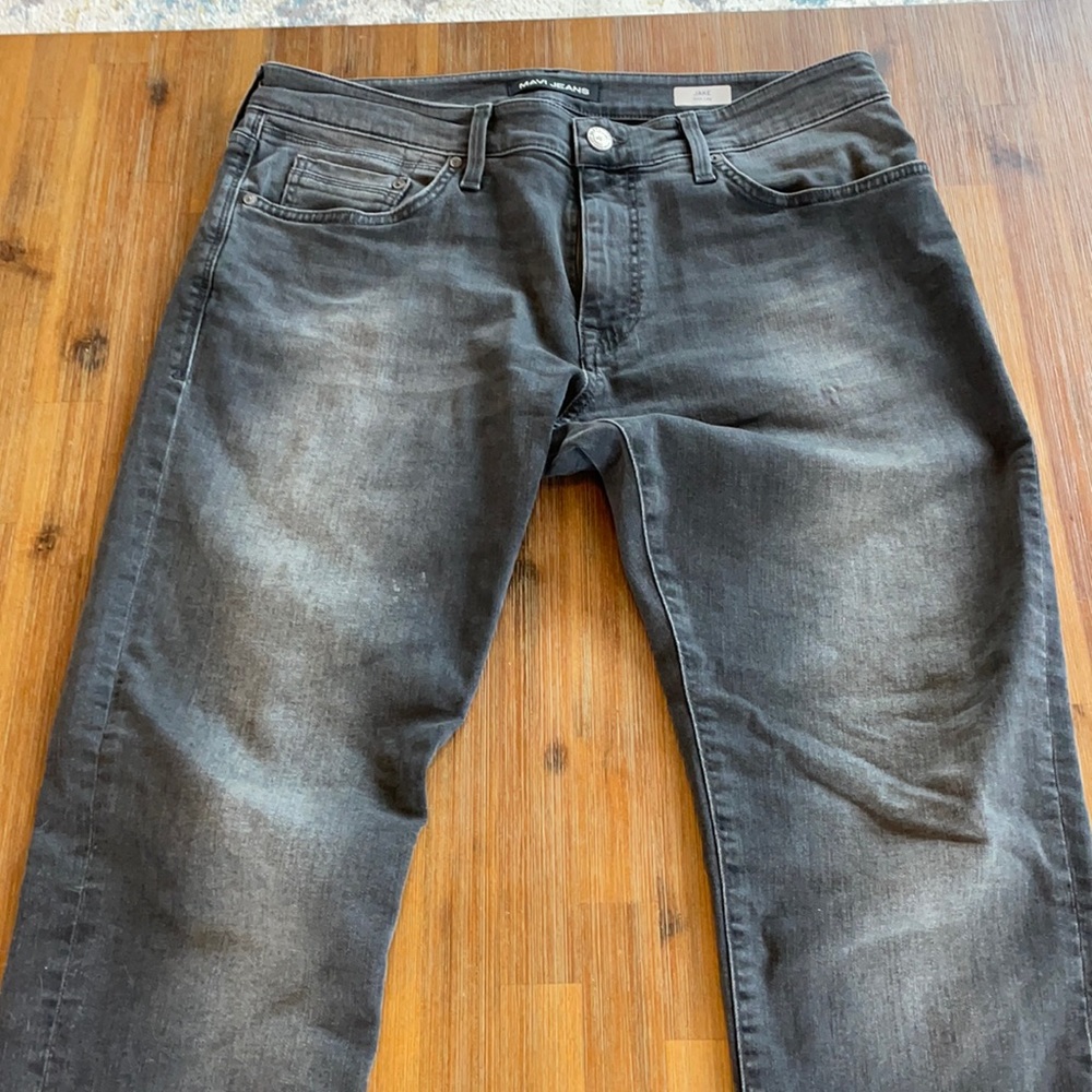 Mavi Jake slim Black/grey wash jeans 34/30
